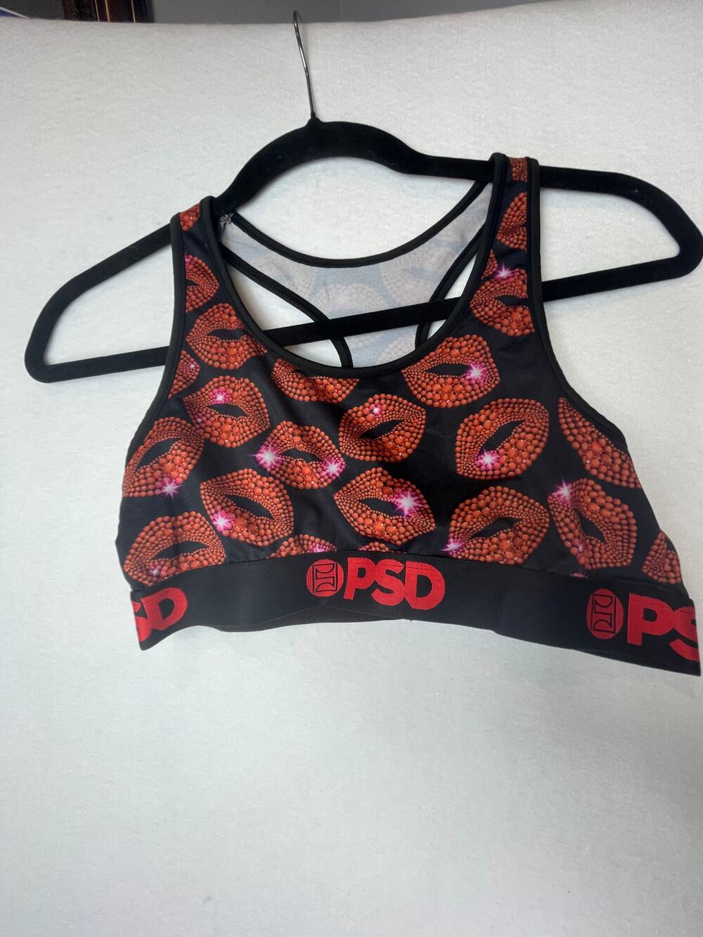 Women PSD Kiss Sports Bra Sz L